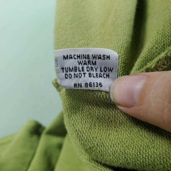 Bryn Walker Womens Green Phryne Tunic Bell Sleeve Top Size Medium Stretch - Picture 7 of 7